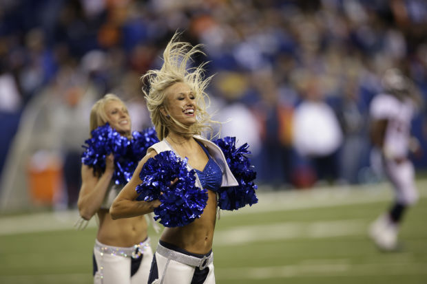 Colts cheerleaders